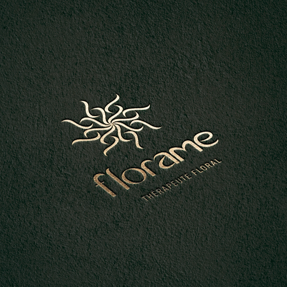 logo thérapeute floral - Florame