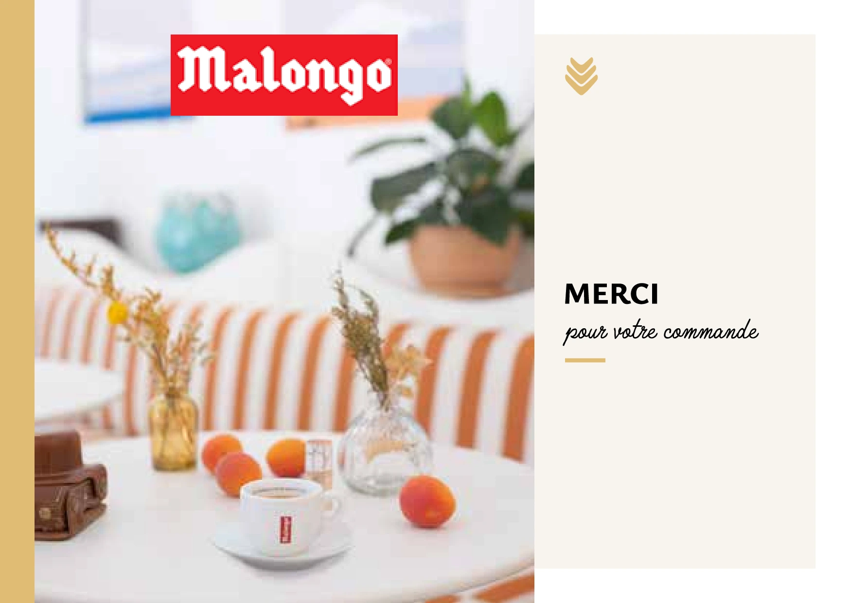Malongo — Carte verso