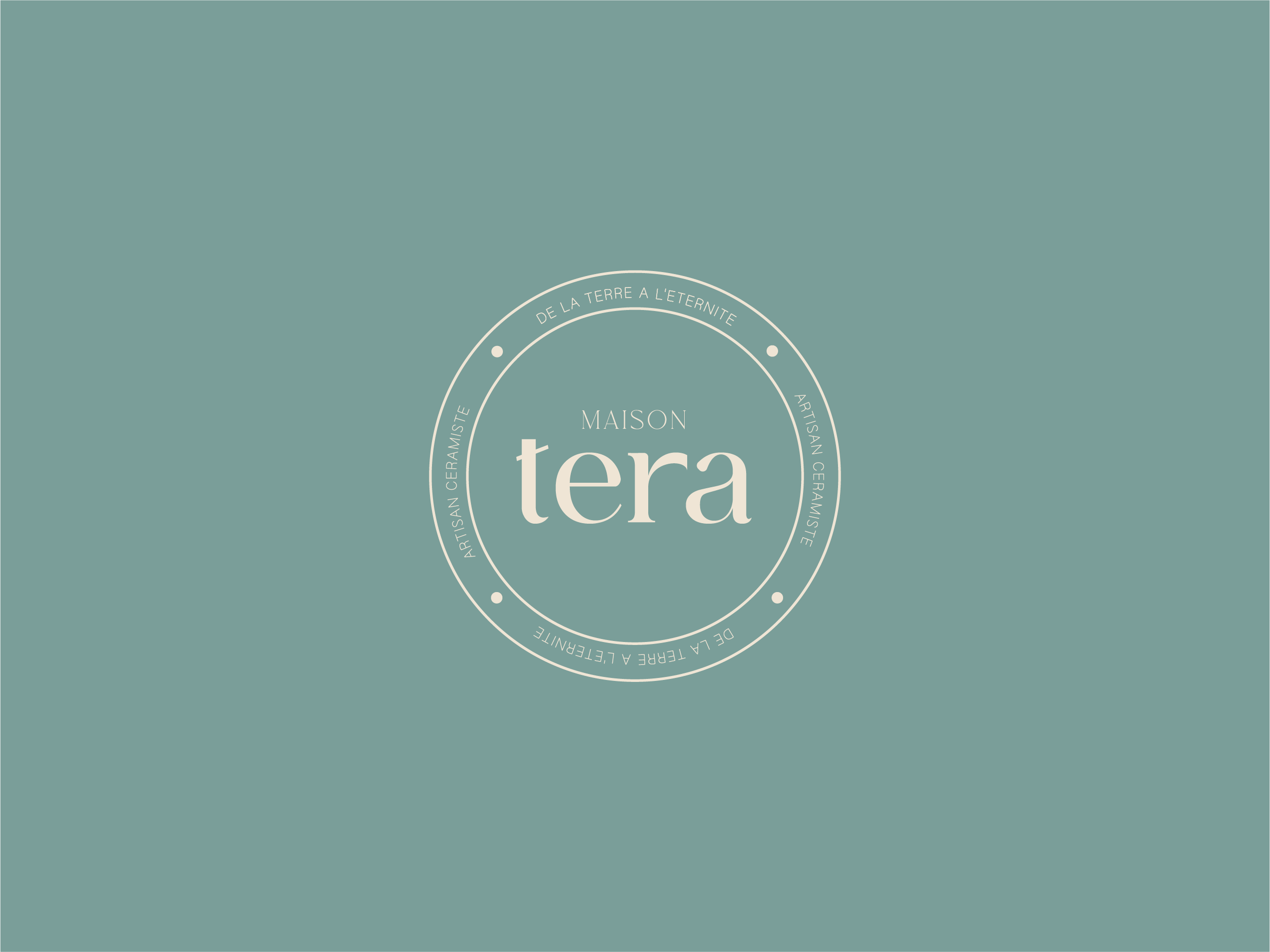 Maison Tera — Logo déclinaison 5