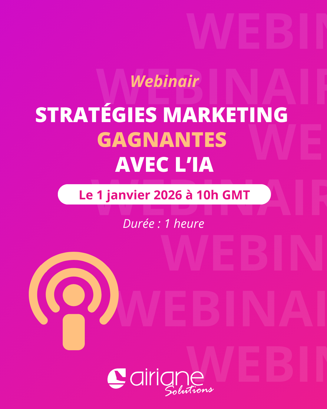 Airiane — Webinaire