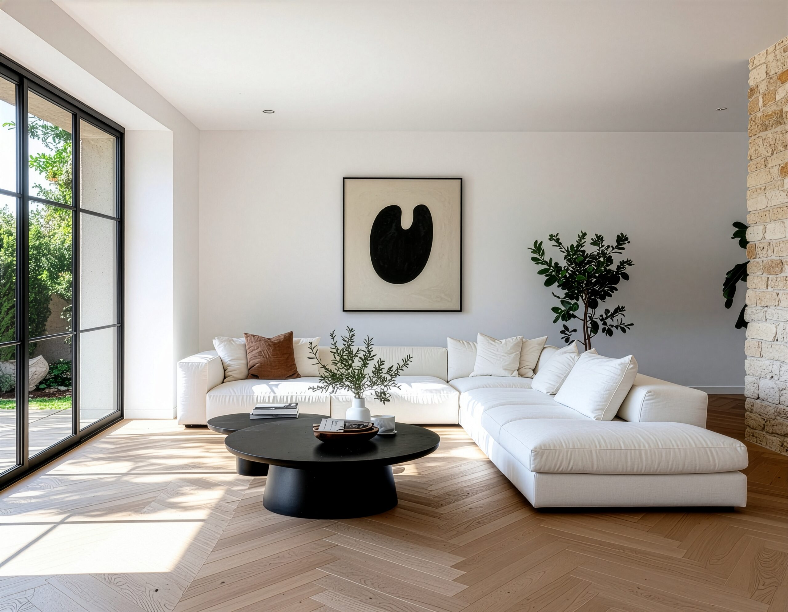 Salon minimaliste