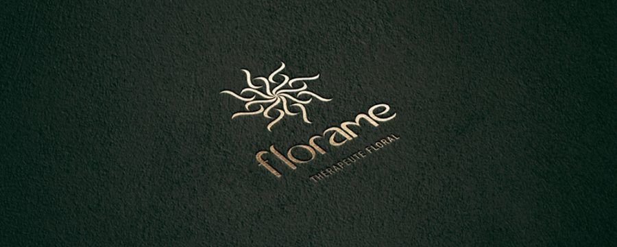 création idendité visuelle florame
